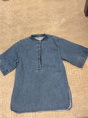 Stella McCartney Light Blue Denim Shirt Jacket